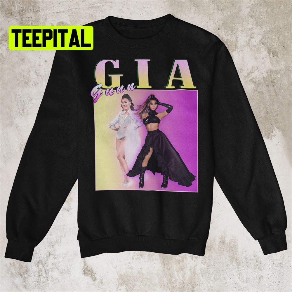 Gia Gunn Vintage Retro Design Unisex Sweatshirt Gia Gunn Vintage Retro Design Unisex Sweatshirt