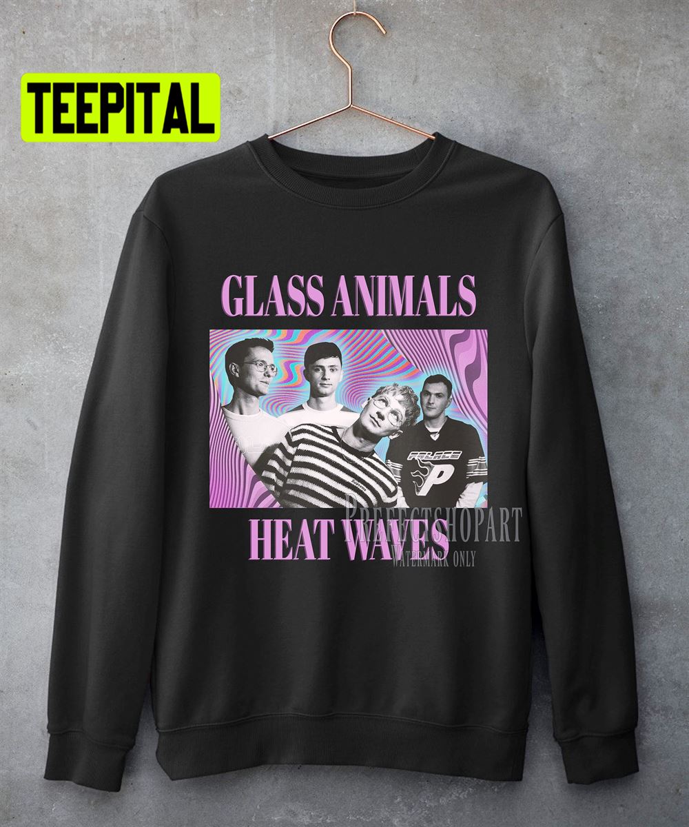 Glass Animal Retro Vintage Art Unisex Sweatshirt Glass Animal Retro Vintage Art Unisex Sweatshirt