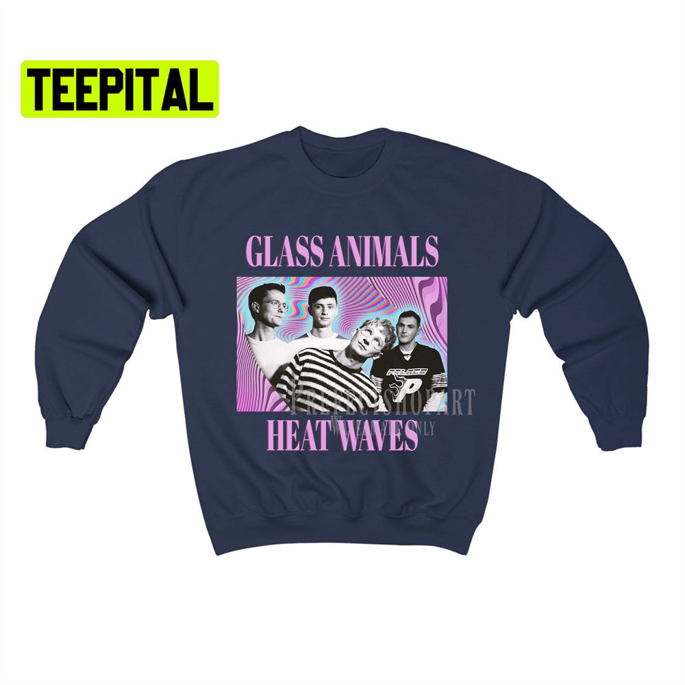 Glass Animal Retro Vintage Art Unisex Sweatshirt Glass Animal Retro Vintage Art Unisex Sweatshirt