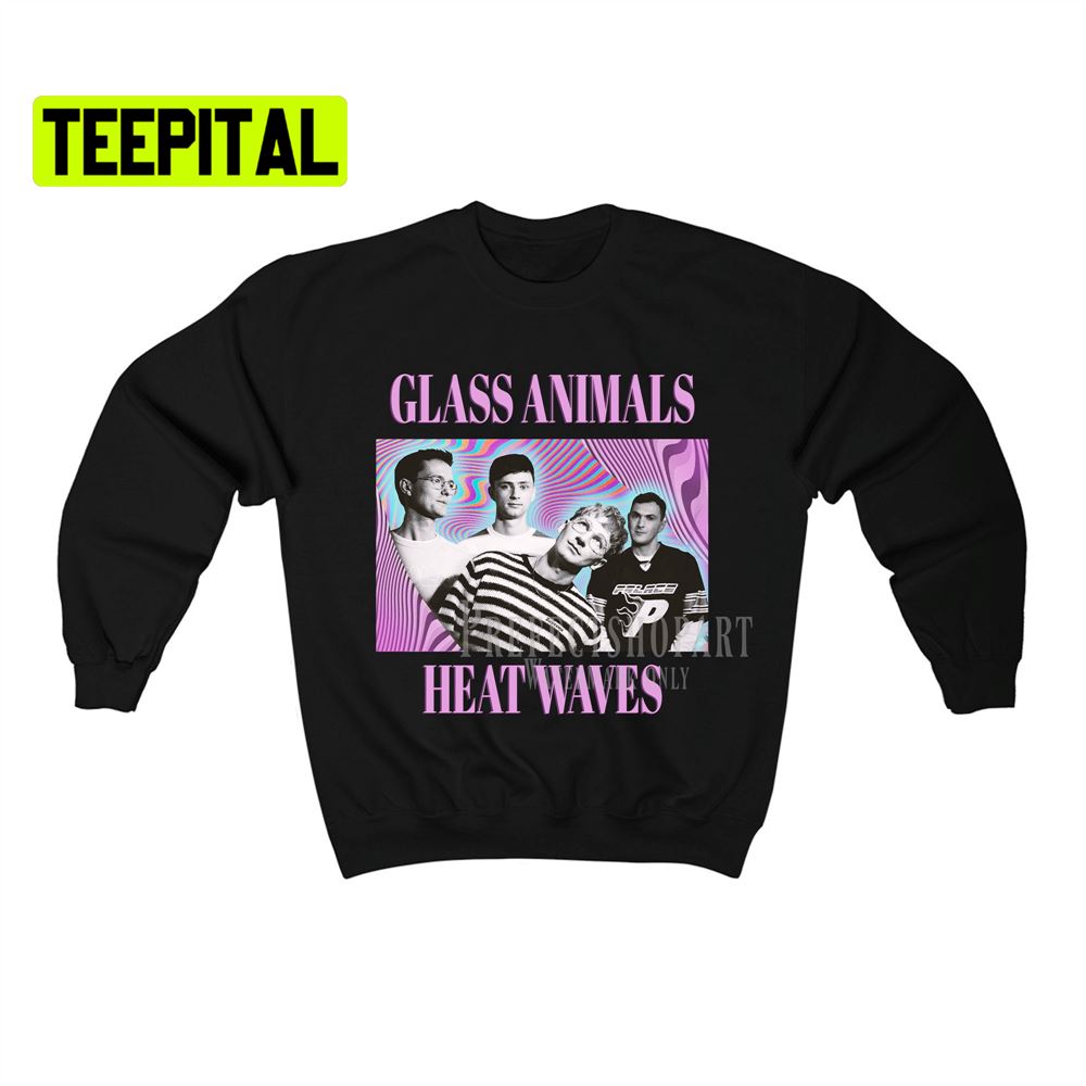 Glass Animal Retro Vintage Art Unisex Sweatshirt Glass Animal Retro Vintage Art Unisex Sweatshirt