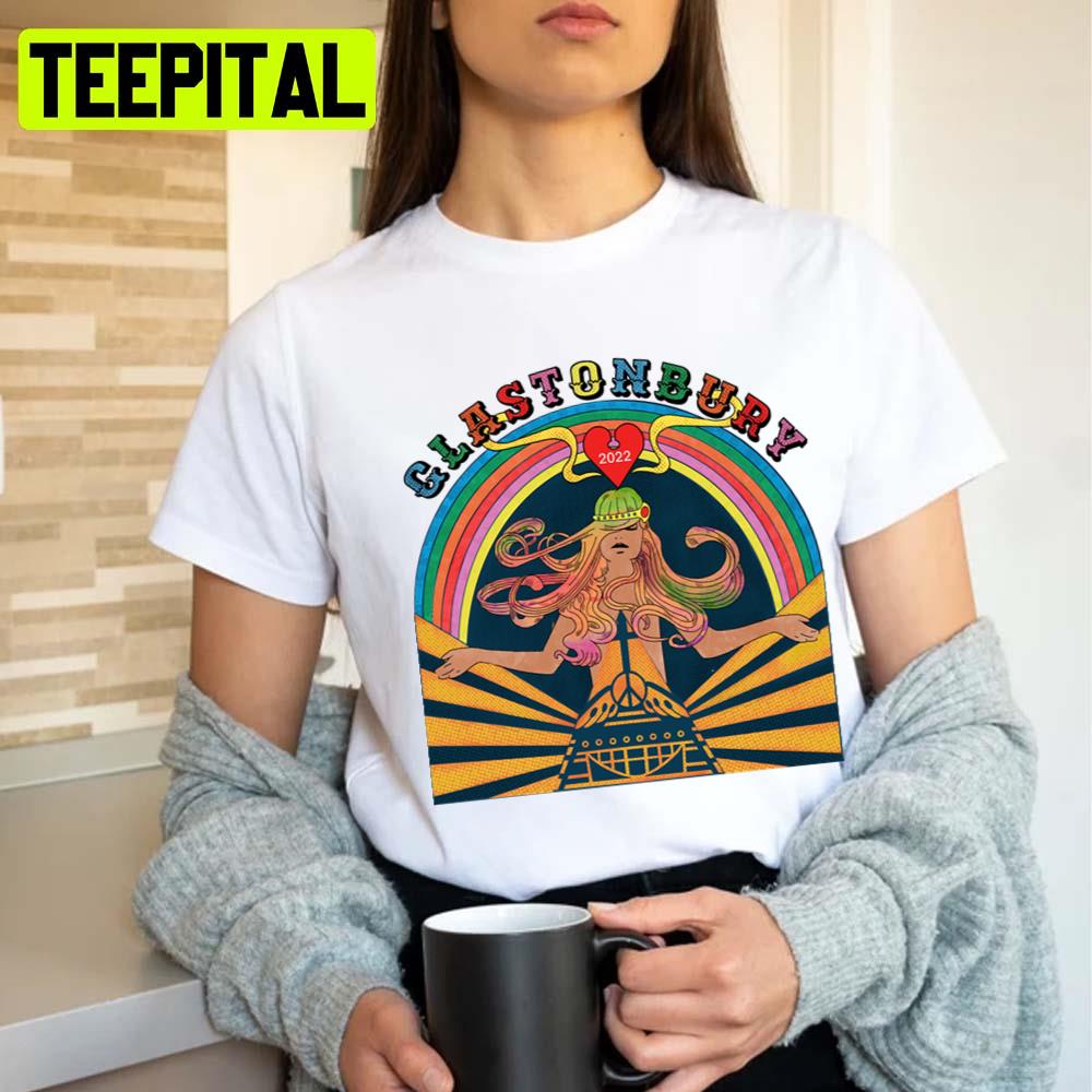 Glastonbury Music Festival 2022 Design Unisex T-Shirt Glastonbury Music Festival 2022 Design Unisex T-Shirt