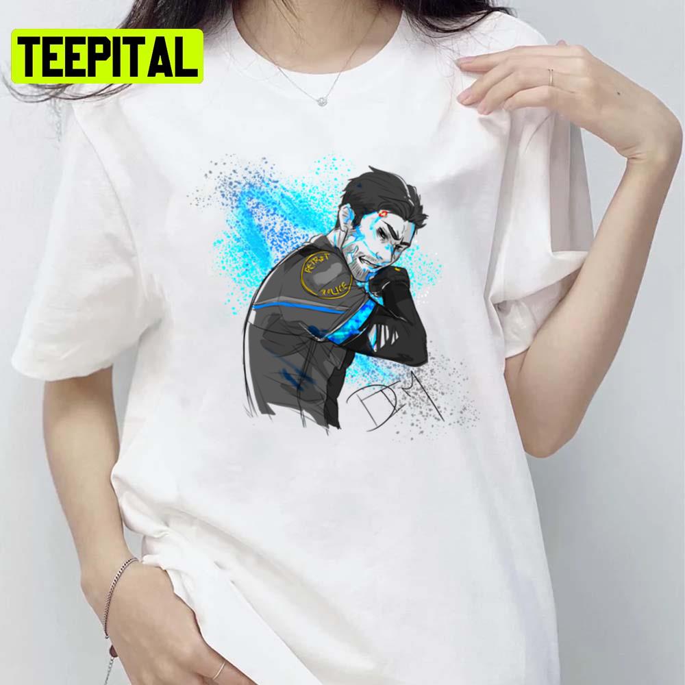 Gr200 Fight Android Gavin Reed Colored Design Unsex T-Shirt Gr200 Fight Android Gavin Reed Colored Design Unsex T-Shirt