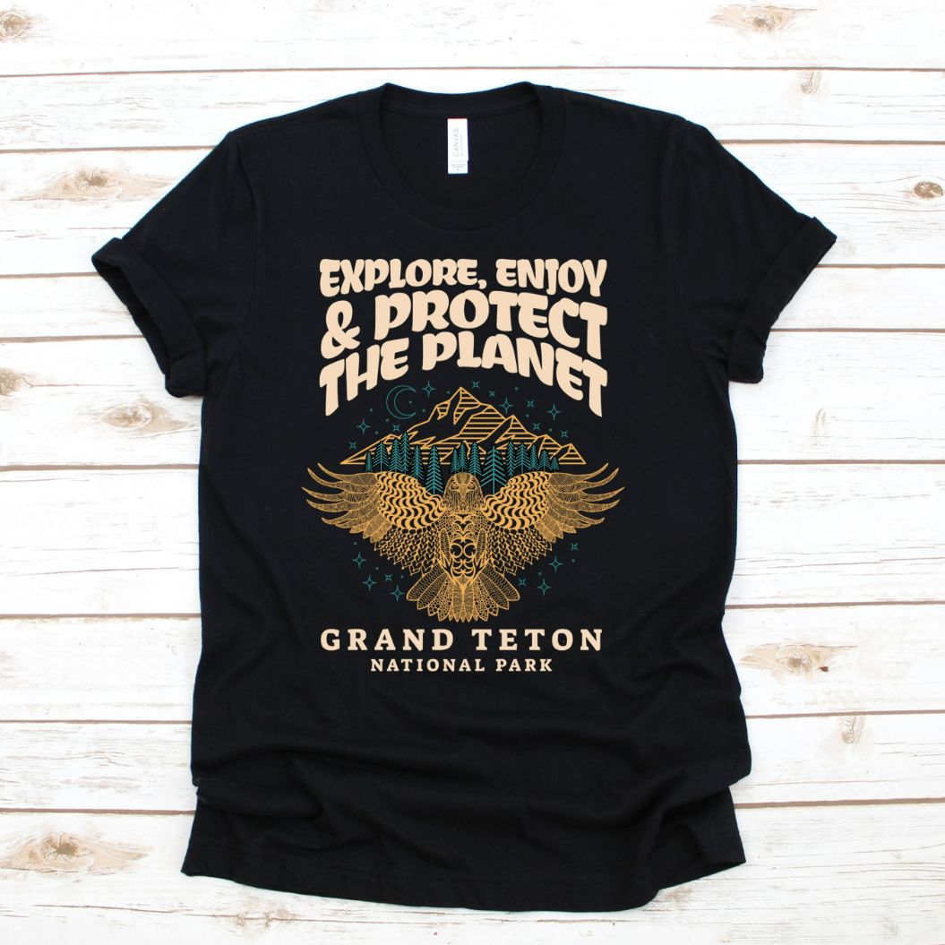 Grand Teton National Park Shirt Grand Teton National Park Shirt