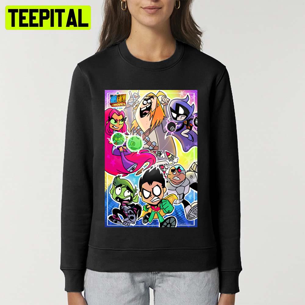 Graphic Design Teen Titans Go Unisex T-Shirt Graphic Design Teen Titans Go Unisex T-Shirt