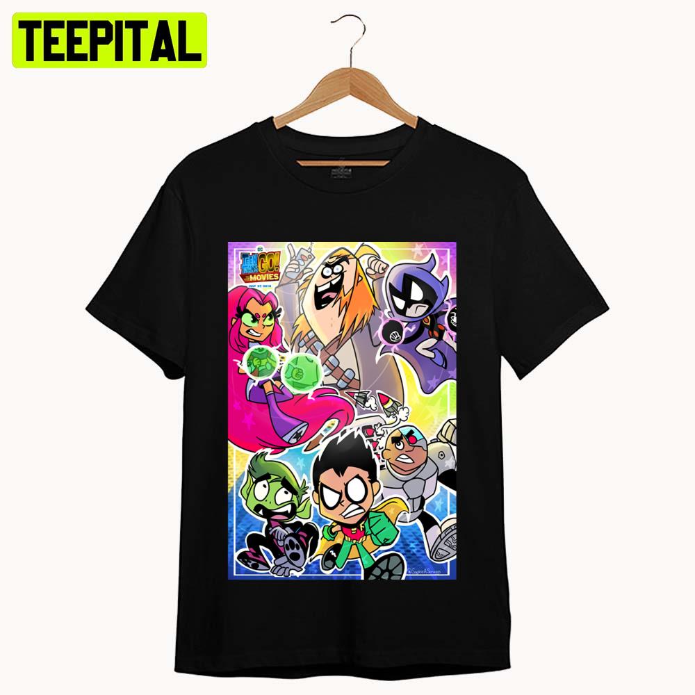 Graphic Design Teen Titans Go Unisex T-Shirt Graphic Design Teen Titans Go Unisex T-Shirt