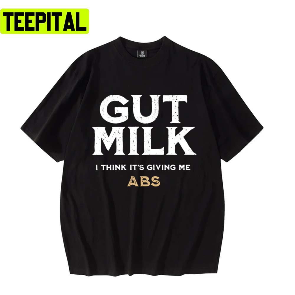 Gut Milk Only Murders In The Building Unisex T-Shirt Gut Milk Only Murders In The Building Unisex T-Shirt