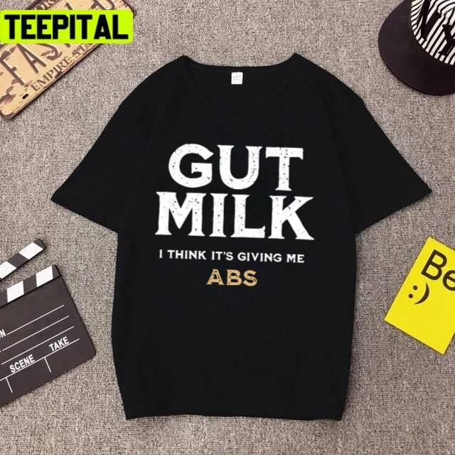 Gut Milk Only Murders In The Building Unisex T-Shirt Gut Milk Only Murders In The Building Unisex T-Shirt