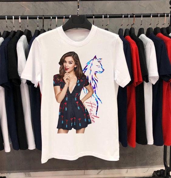 Hailee Steinfeld Dickinson Ella Hunt Movie Let Me Go Actor True Grit Mattie Ross T-Shirt Hailee Steinfeld Dickinson Ella Hunt Movie Let Me Go Actor True Grit Mattie Ross T-Shirt