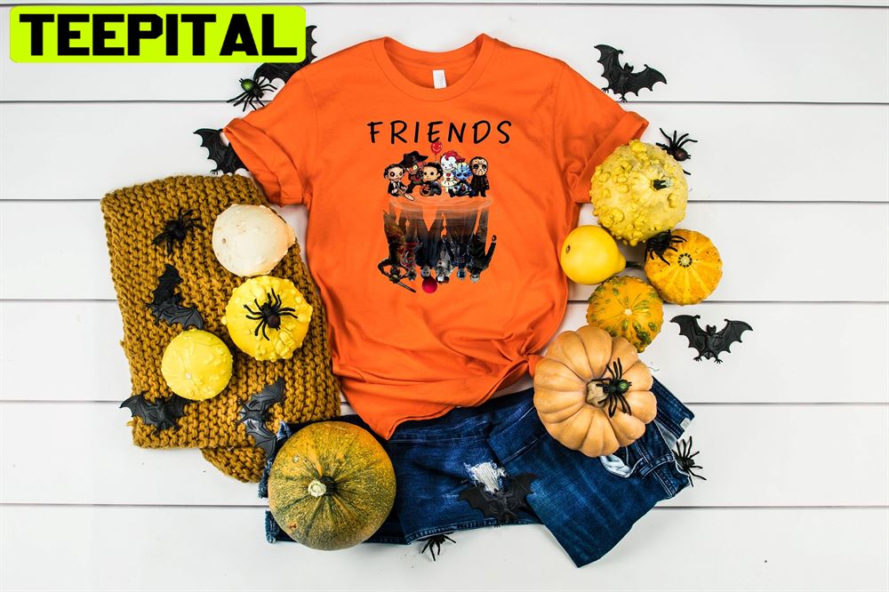 Halloween Friends Horror Killer Unisex T-Shirt Halloween Friends Horror Killer Unisex T-Shirt