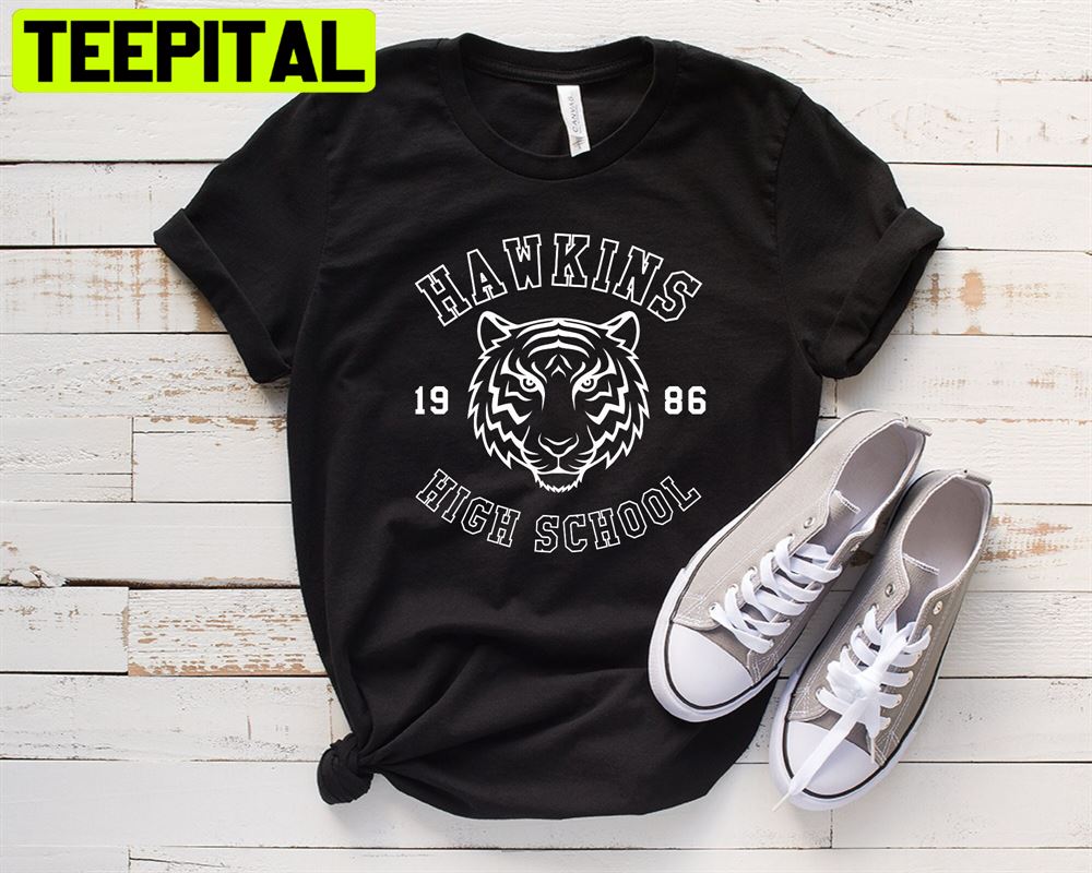 Hawkins High School Tigers Unisex T-Shirt Hawkins High School Tigers Unisex T-Shirt