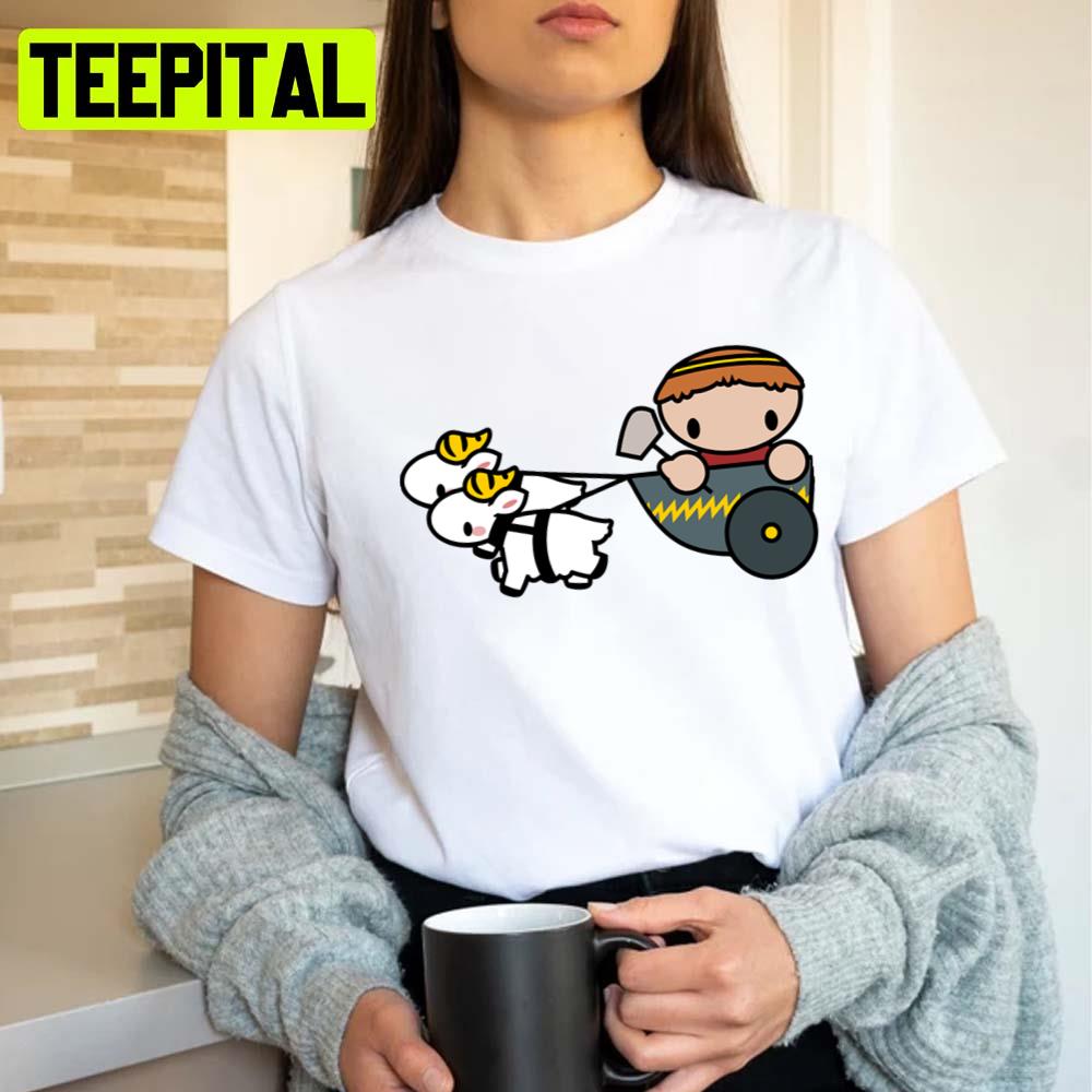 Hello Thor God Of Thunder 2022 Illustration The Thors Goats Unisex T-Shirt Hello Thor God Of Thunder 2022 Illustration The Thors Goats Unisex T-Shirt