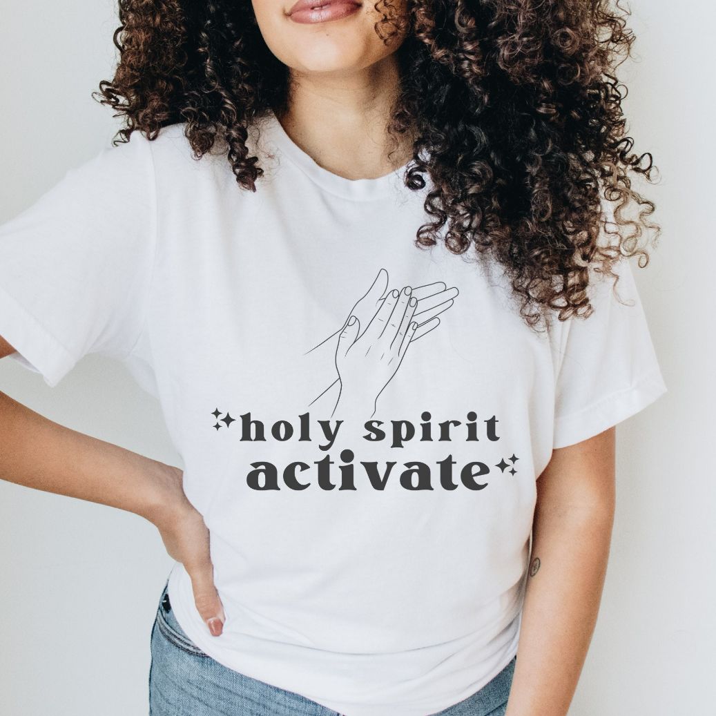 Holy Spirit Activate Tik Tok Shirt Holy Spirit Activate Tik Tok Shirt