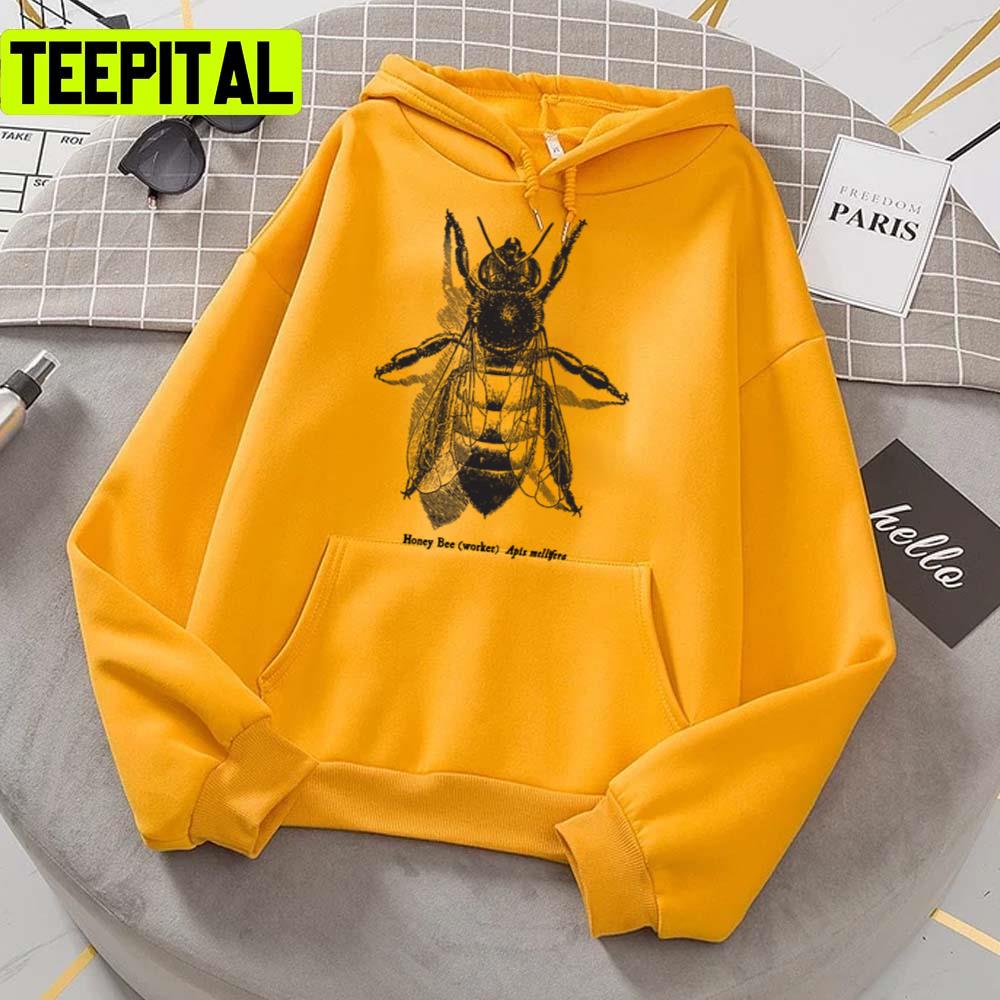 Honey Bee Vintage Scientific Illustration Unisex T-Shirt Honey Bee Vintage Scientific Illustration Unisex T-Shirt