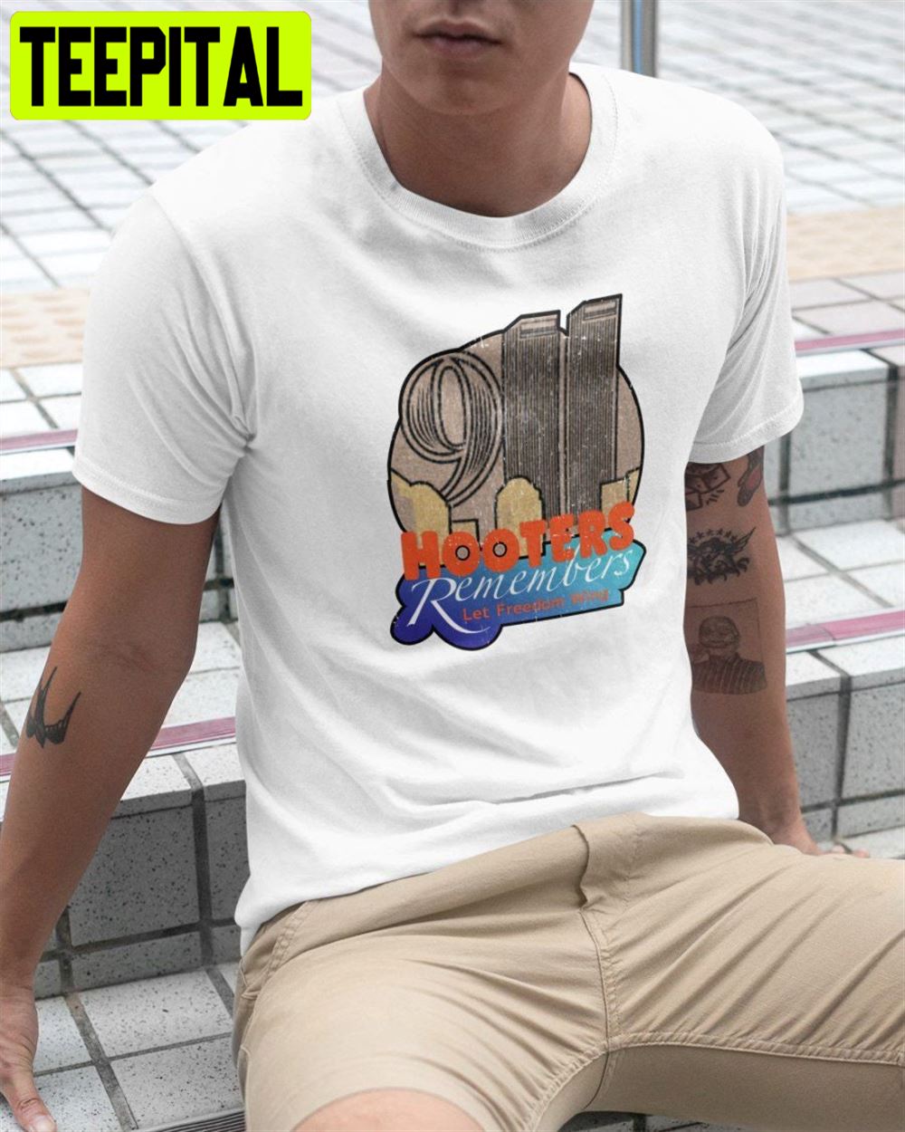 Hooters Remembers 911 Hooters Remembers Let Freedom Win Unisex T-Shirt Hooters Remembers 911 Hooters Remembers Let Freedom Win Unisex T-Shirt