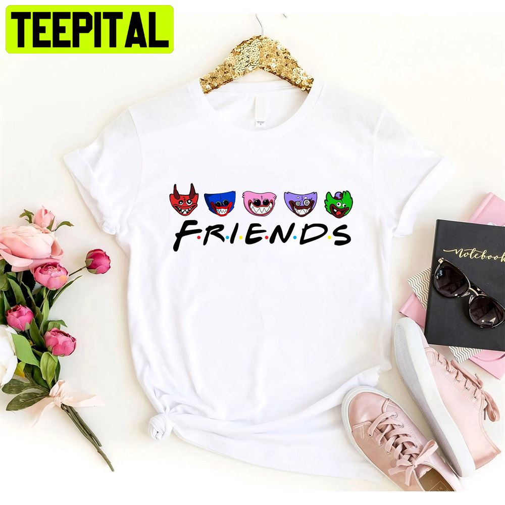 Huggy Wuggy Friends Unisex T-Shirt Huggy Wuggy Friends Unisex T-Shirt