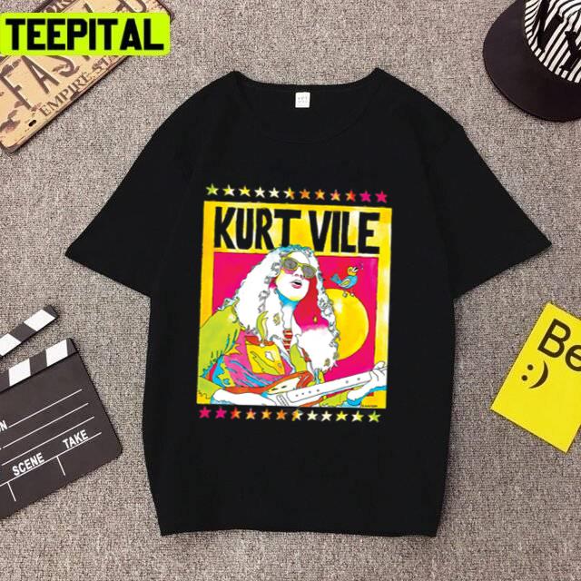 Iconic Yellow Fan Art Kurt Vile Unisex T-Shirt Iconic Yellow Fan Art Kurt Vile Unisex T-Shirt