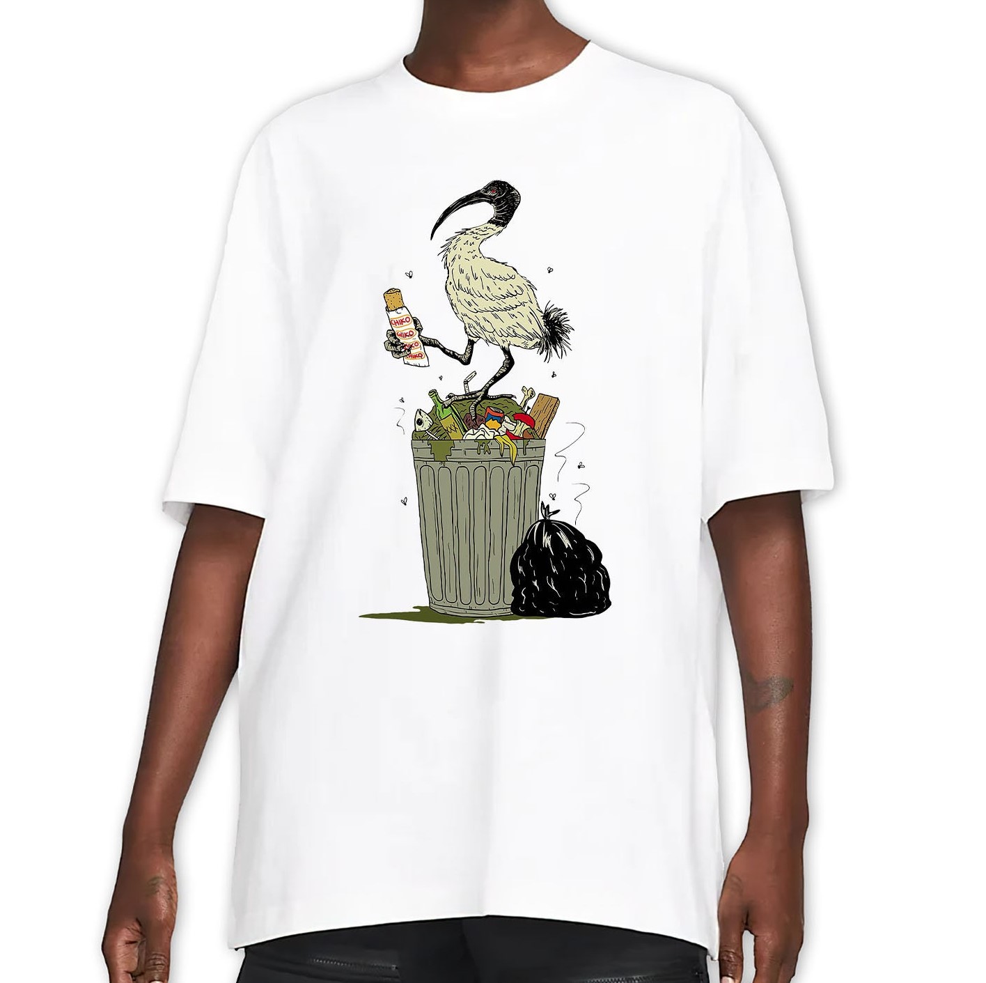Illustration Bin Chicken Unisex T-Shirt Illustration Bin Chicken Unisex T-Shirt