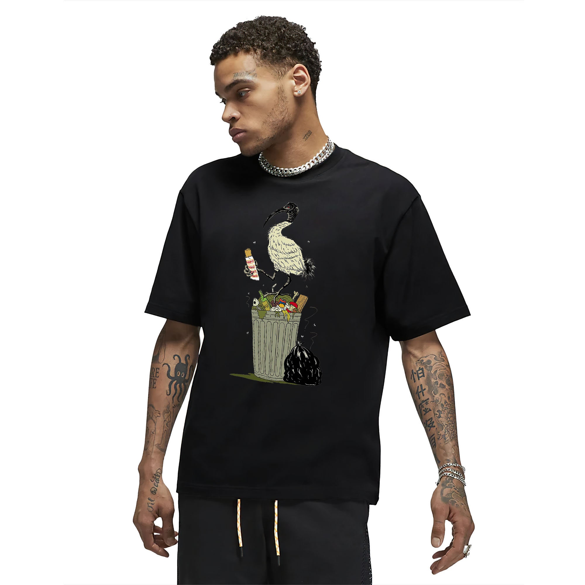 Illustration Bin Chicken Unisex T-Shirt Illustration Bin Chicken Unisex T-Shirt