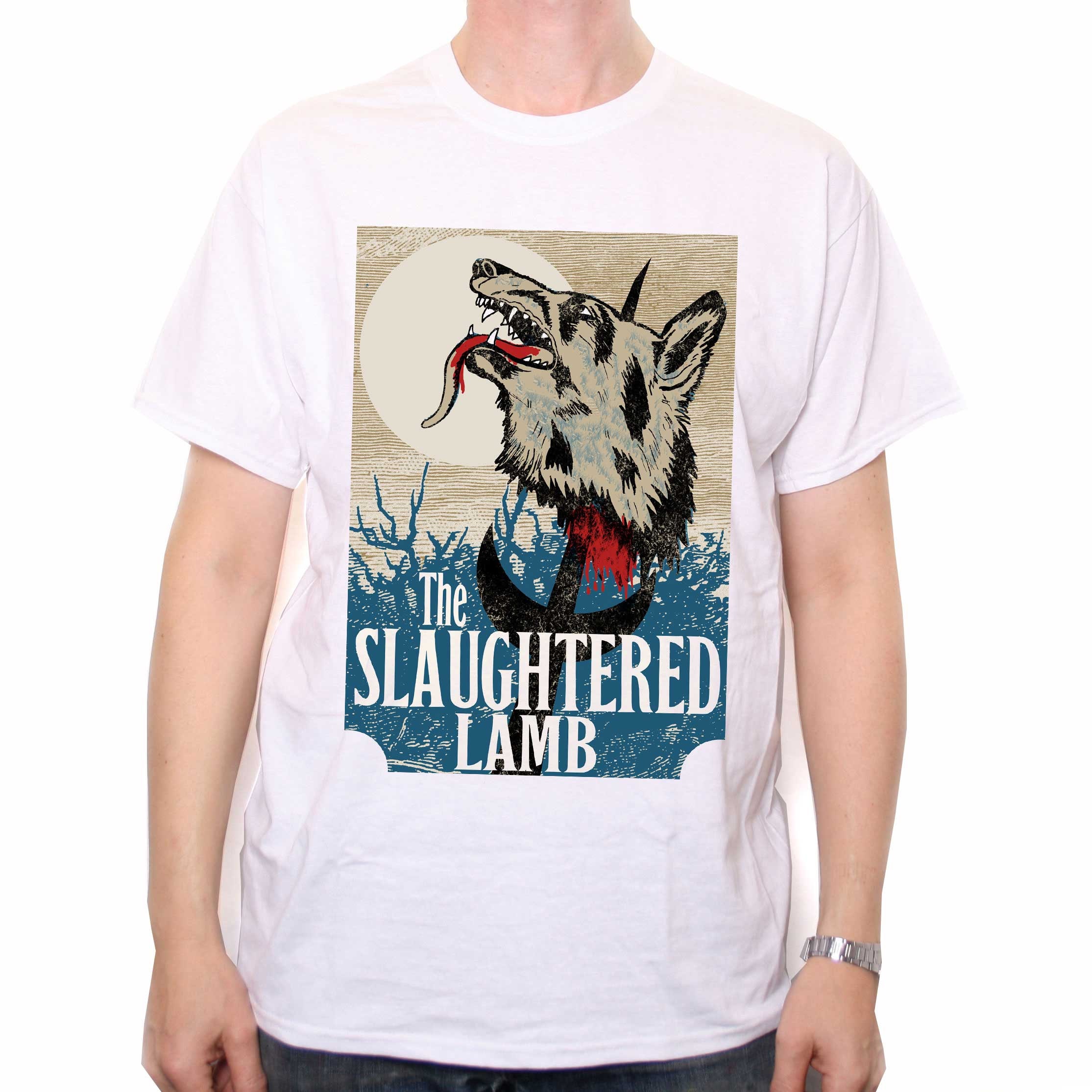 Inspired By American Werewolf In London Slaughtered Lamb Pub Sign Shirt Inspired By American Werewolf In London Slaughtered Lamb Pub Sign Shirt