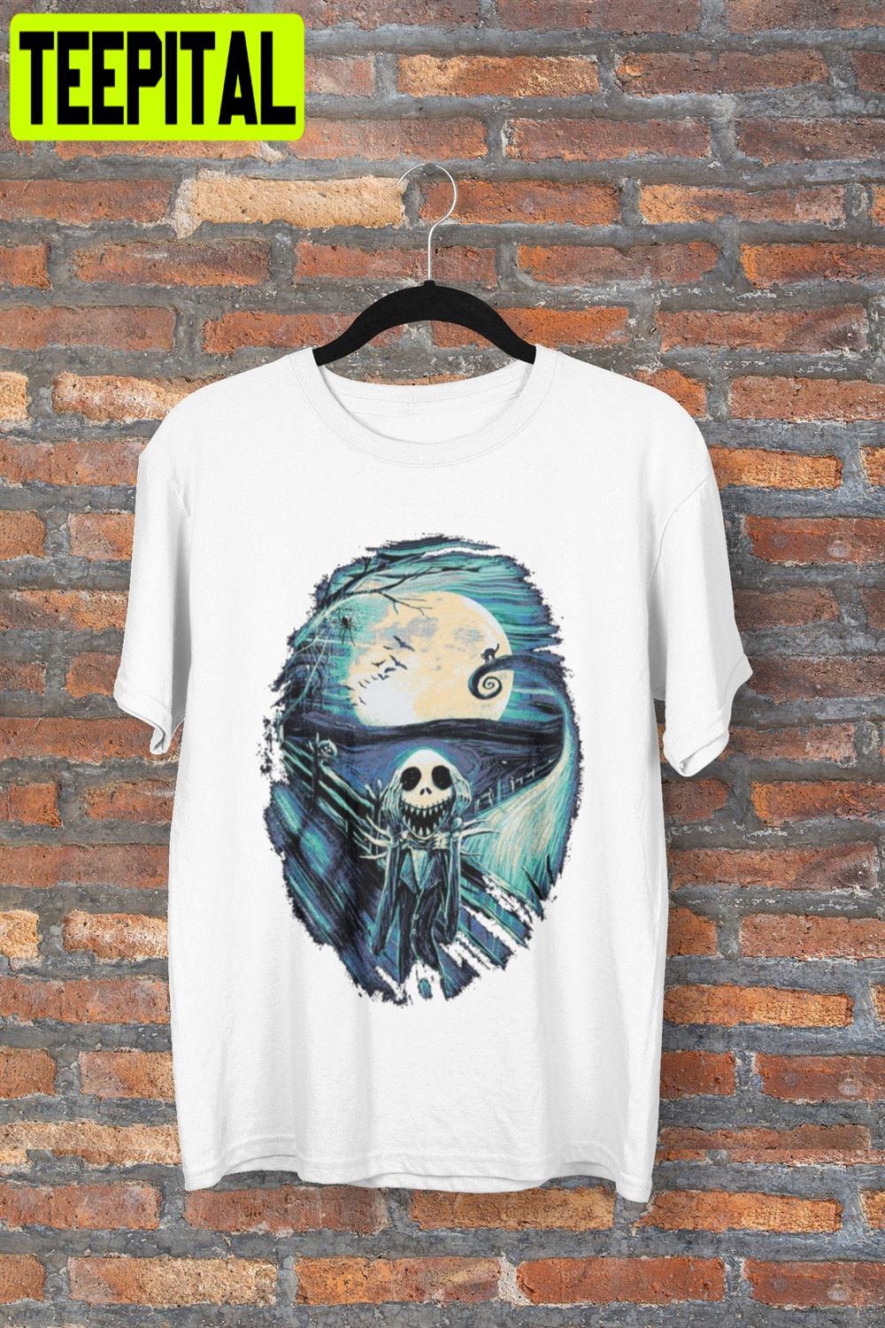 Jack Skellington Halloween The Scream Before Christmas Unisex T-Shirt Jack Skellington Halloween The Scream Before Christmas Unisex T-Shirt