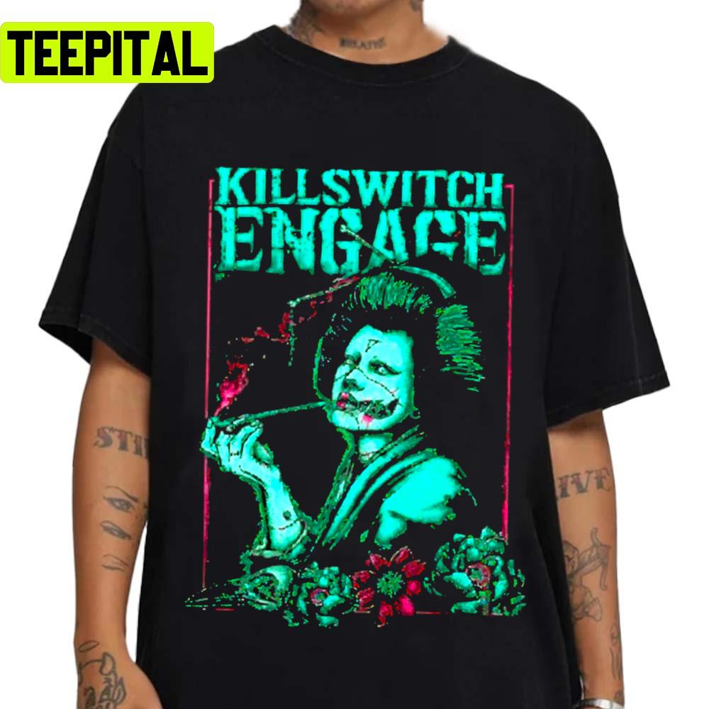 Japanese Woman Art Killswitch Engage Unisex T-Shirt Japanese Woman Art Killswitch Engage Unisex T-Shirt