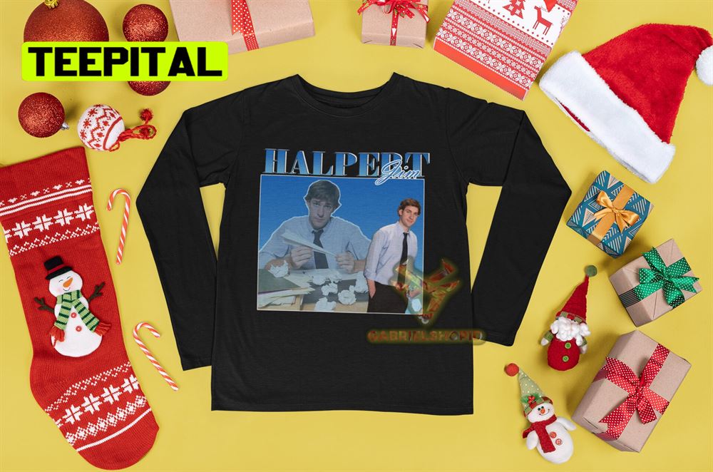 Jim Halpert Homage Unisex Sweatshirt Jim Halpert Homage Unisex Sweatshirt