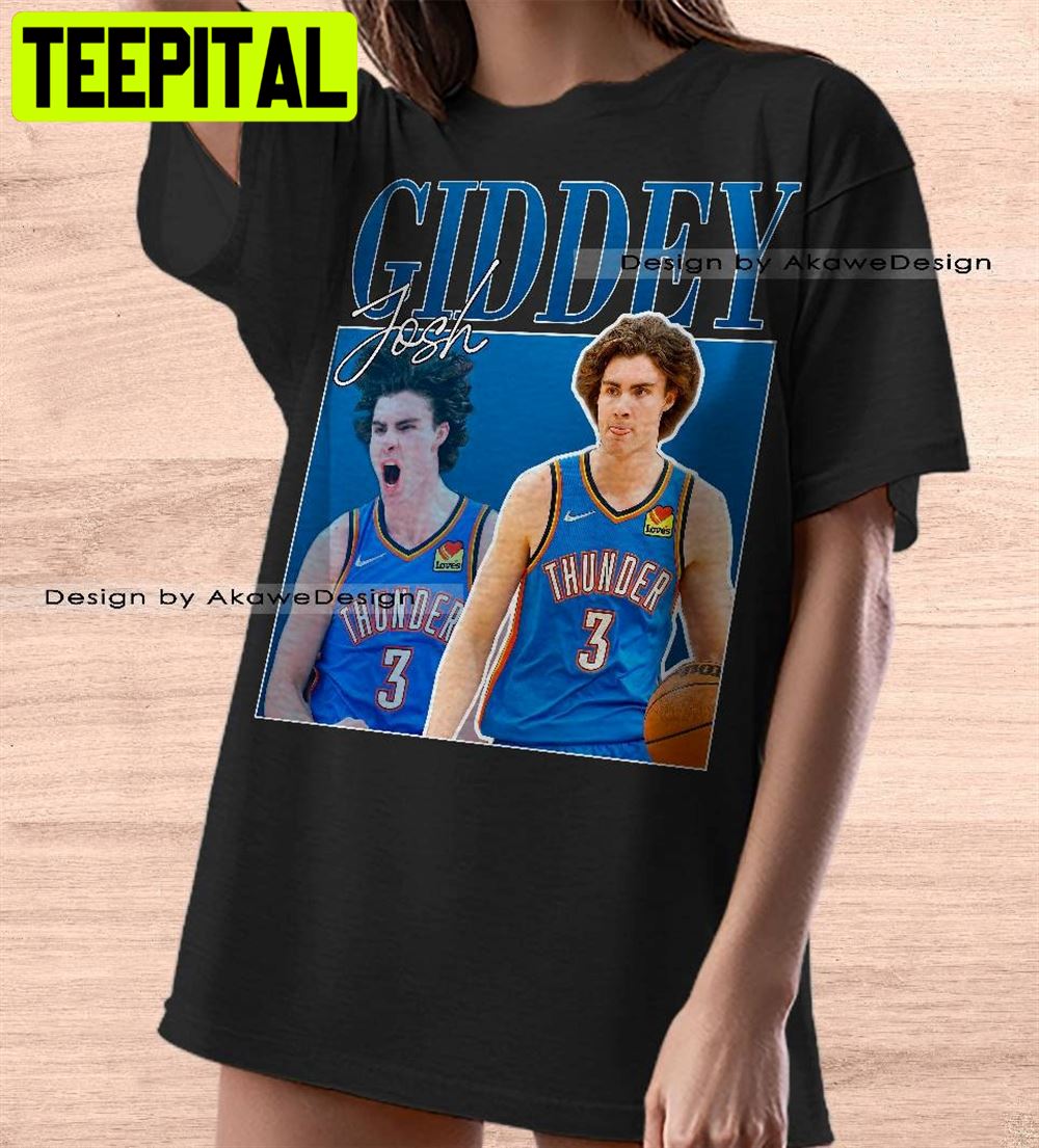 Josh Giddey Vintage Jaren 90s Vintage Unisex T-Shirt Josh Giddey Vintage Jaren 90s Vintage Unisex T-Shirt