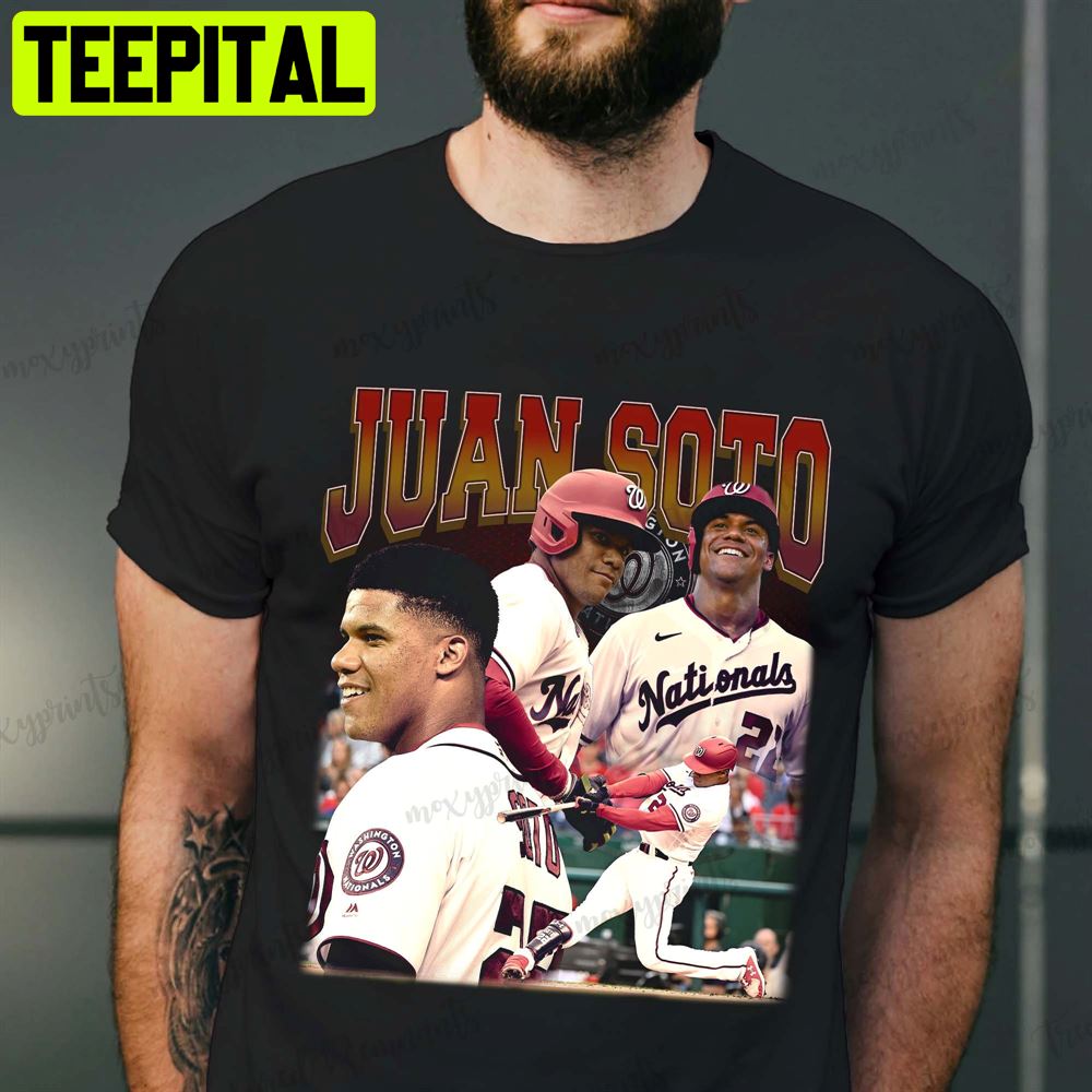 Juan Soto Vintage 90s Baseball Unisex T-Shirt Juan Soto Vintage 90s Baseball Unisex T-Shirt