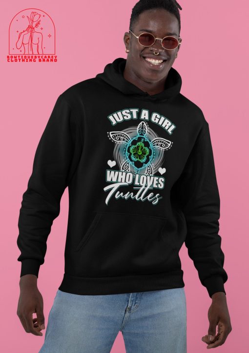 Just A Girl Who Loves Turtles Oceanography Sea Lovers Ocean Science Unisex T-Shirt