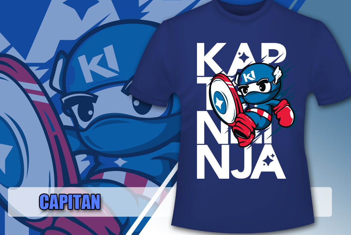 Kaptan Ninja Capitan Unisex T-Shirt Kaptan Ninja Capitan Unisex T-Shirt