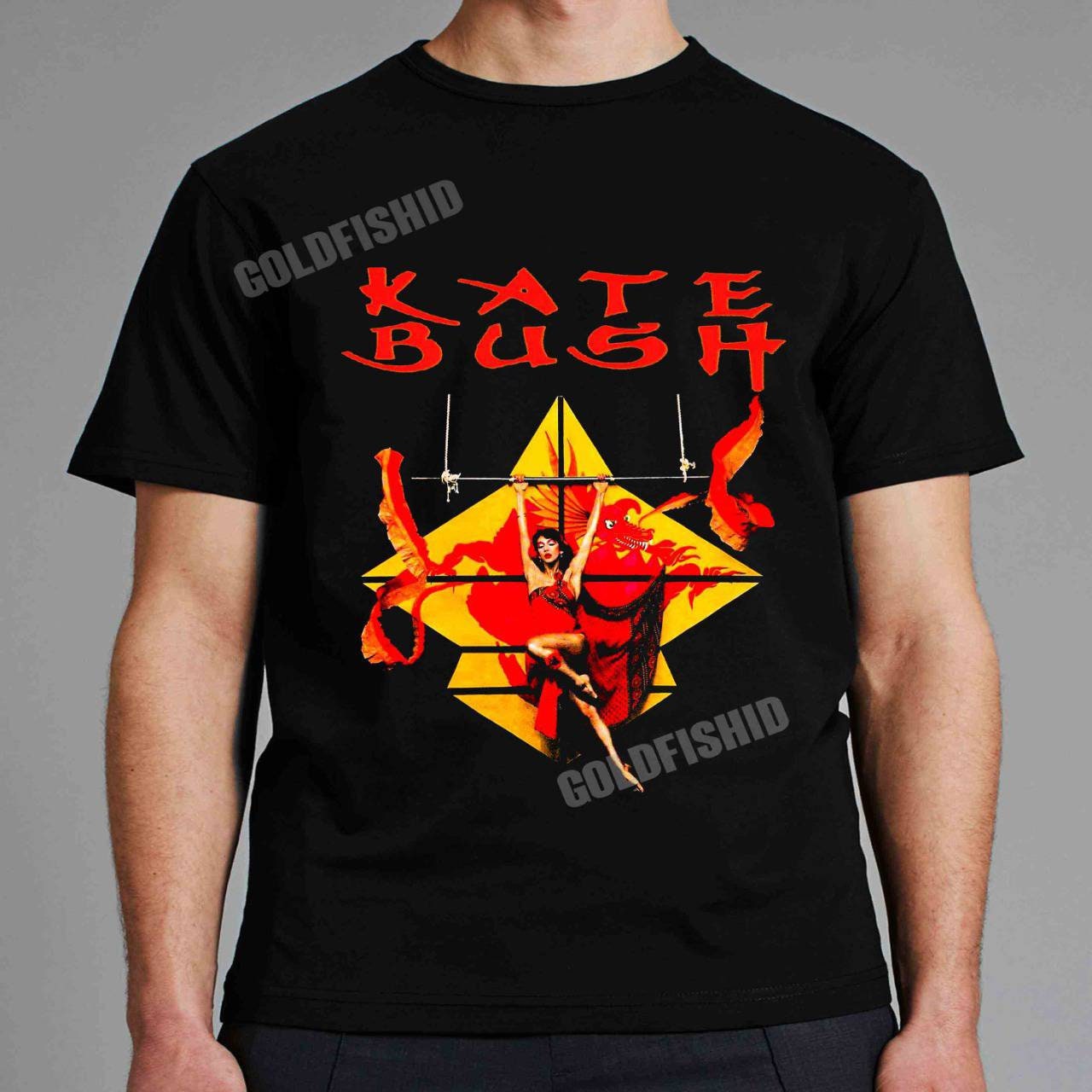 Kate Bush Running Up That Hill Song Unisex T-Shirt Kate Bush Running Up That Hill Song Unisex T-Shirt