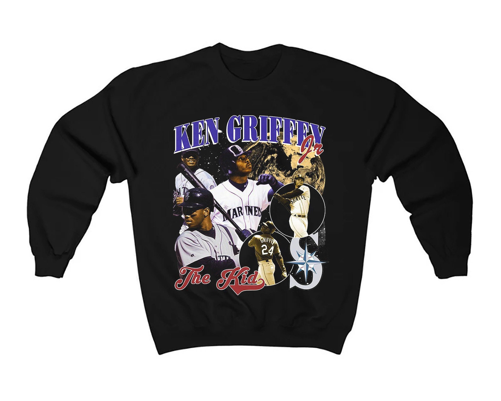 Ken Griffey Jr 90s The Legend Basetball Shirt Ken Griffey Jr 90s The Legend Basetball Shirt