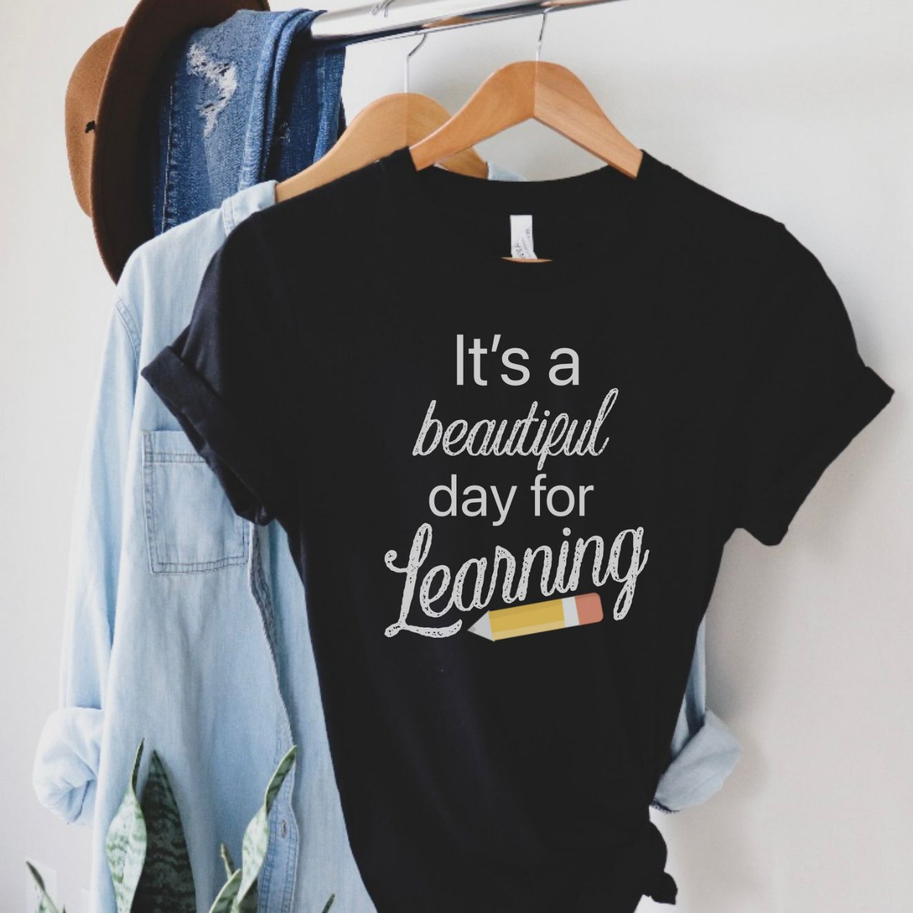 Kindergarten Teacher Its A Beautiful Day For Learning Shirt Kindergarten Teacher Its A Beautiful Day For Learning Shirt