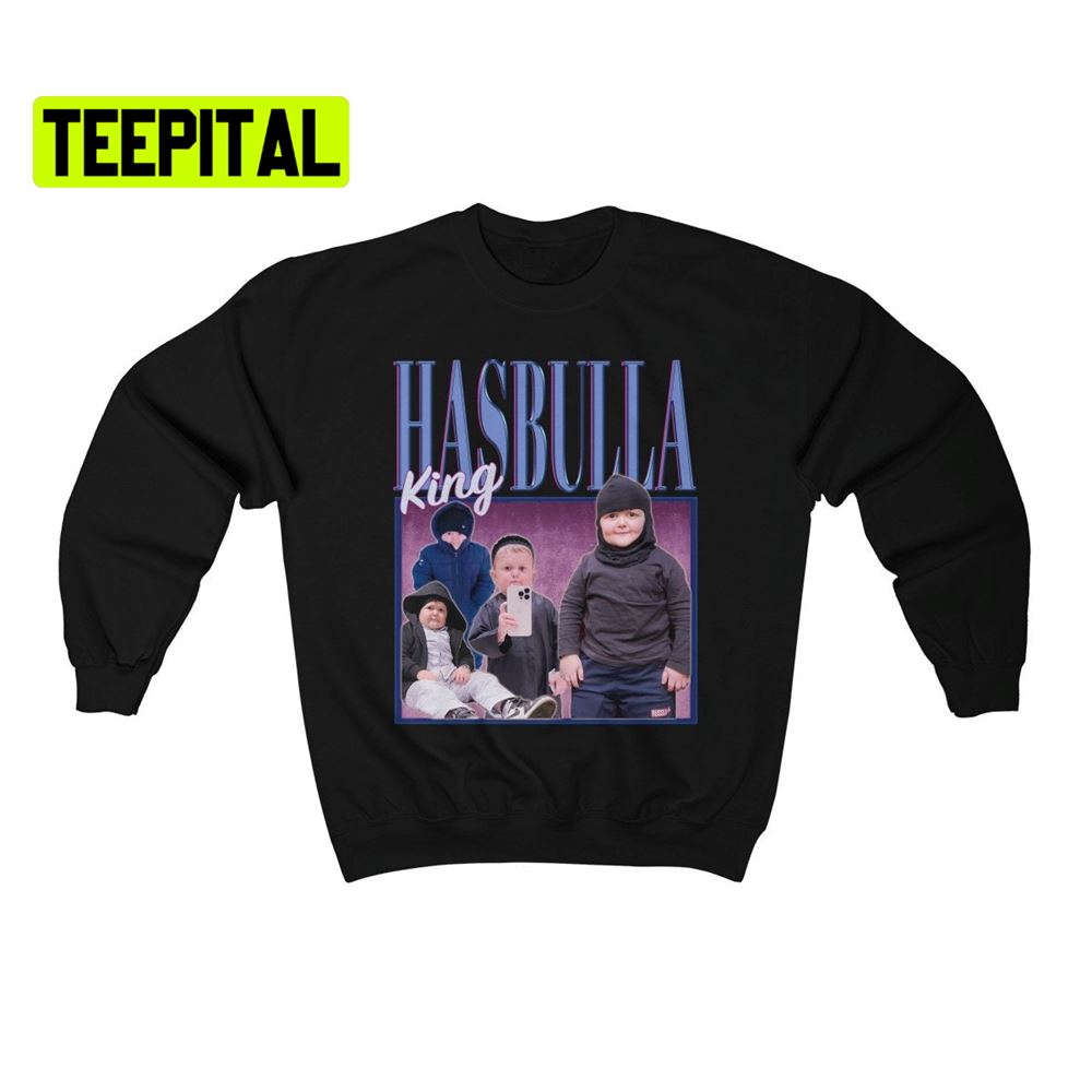 King Hasbulla Retro Vintage Art Unisex Sweatshirt King Hasbulla Retro Vintage Art Unisex Sweatshirt