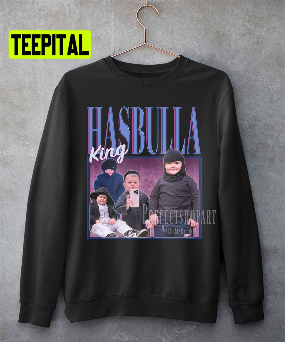 King Hasbulla Retro Vintage Art Unisex Sweatshirt King Hasbulla Retro Vintage Art Unisex Sweatshirt