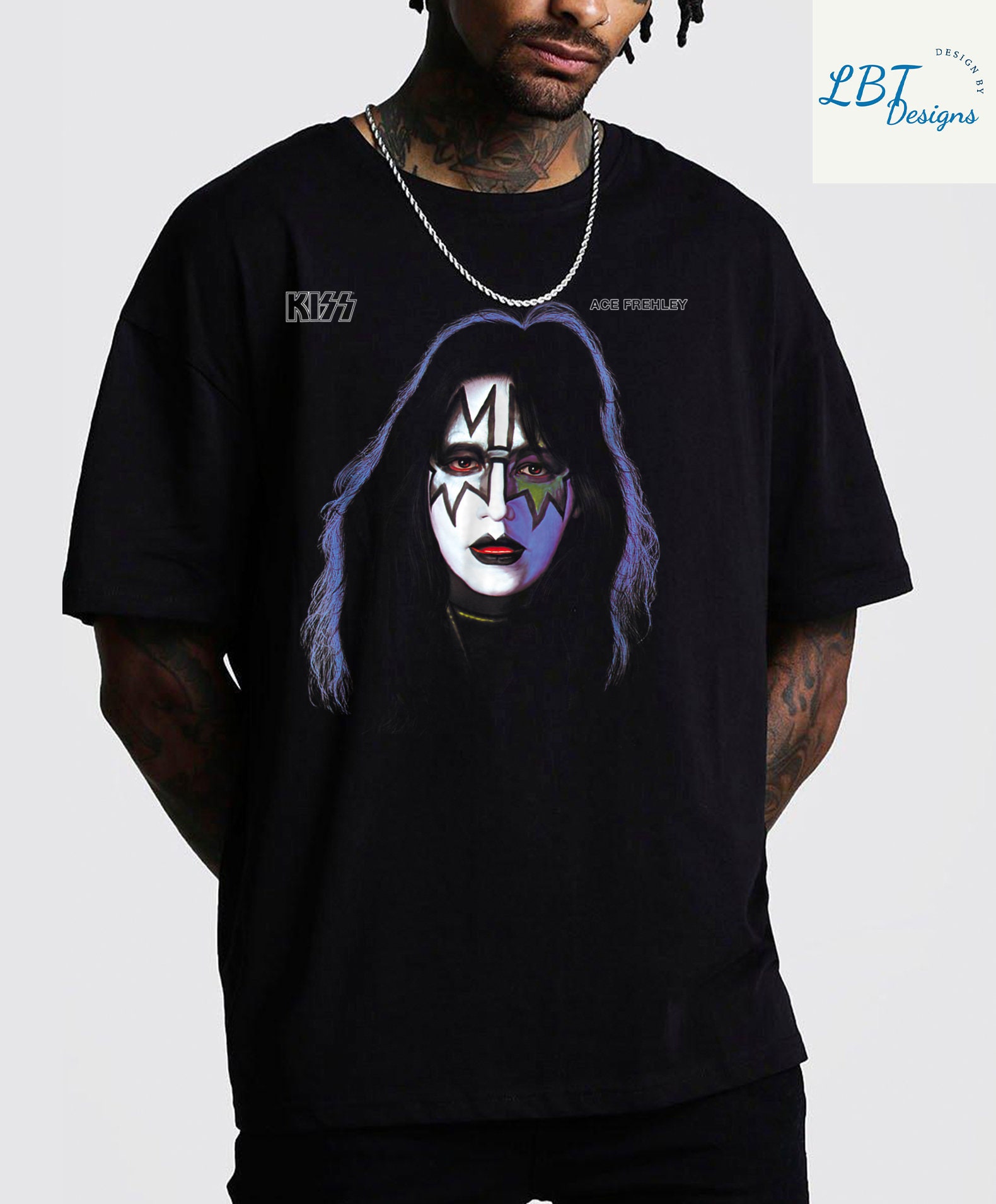 Kiss 1978 Ace Frehley Graphic Rapper Hip Hop Unisex T-Shirt Kiss 1978 Ace Frehley Graphic Rapper Hip Hop Unisex T-Shirt