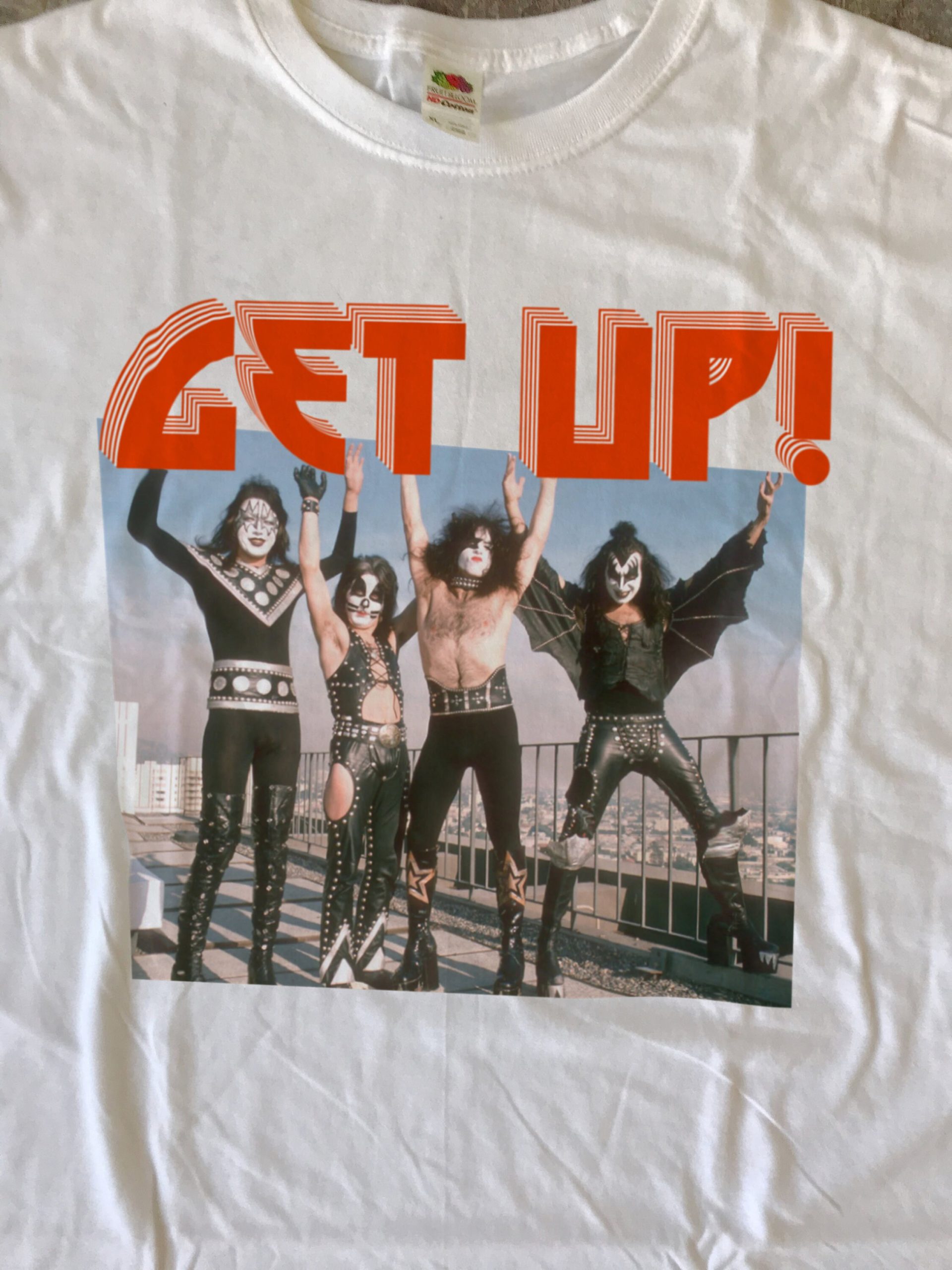 Kiss Get Up Detroit Rock City Unisex T-Shirt Kiss Get Up Detroit Rock City Unisex T-Shirt