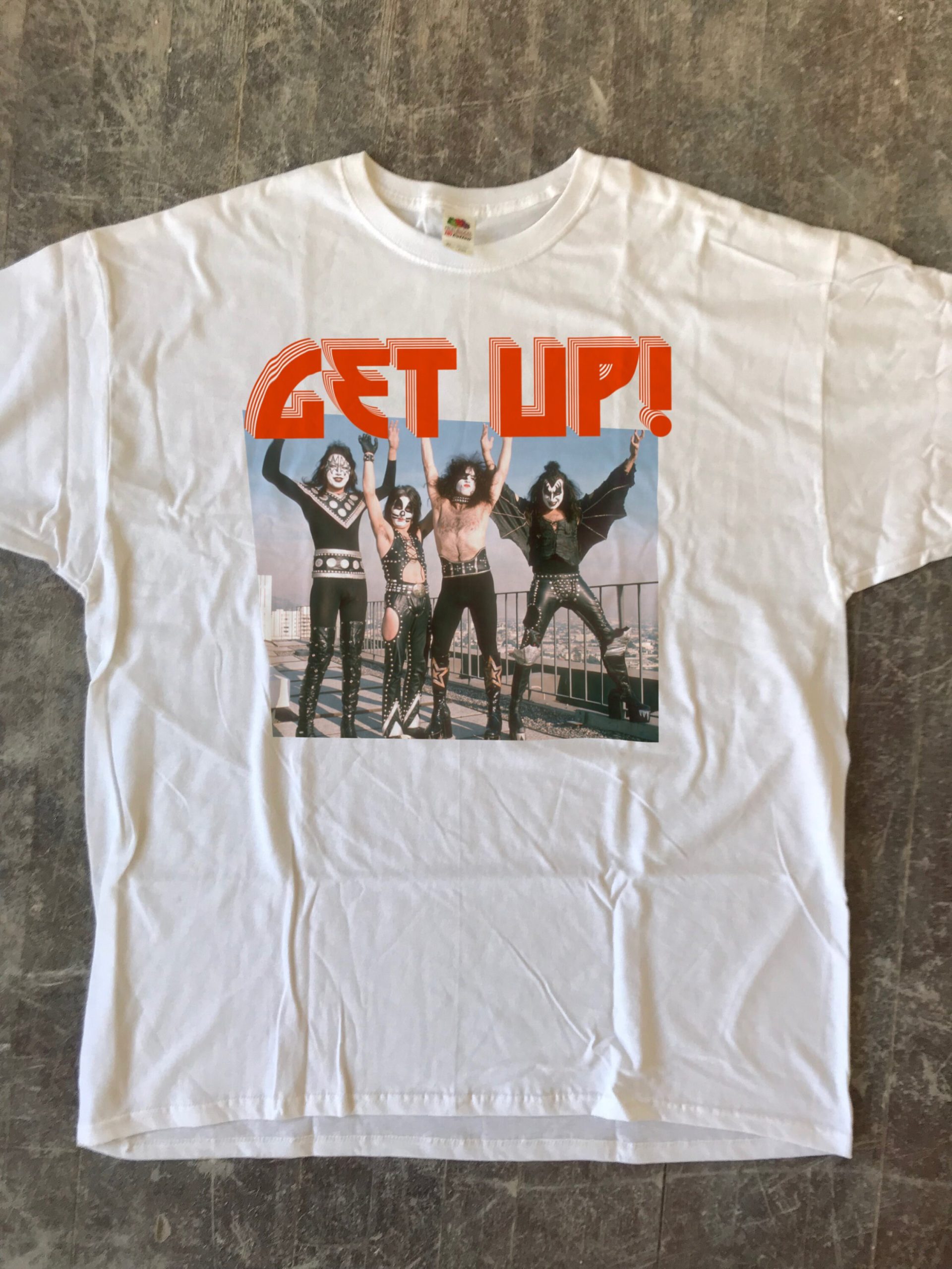 Kiss Get Up Detroit Rock City Unisex T-Shirt Kiss Get Up Detroit Rock City Unisex T-Shirt