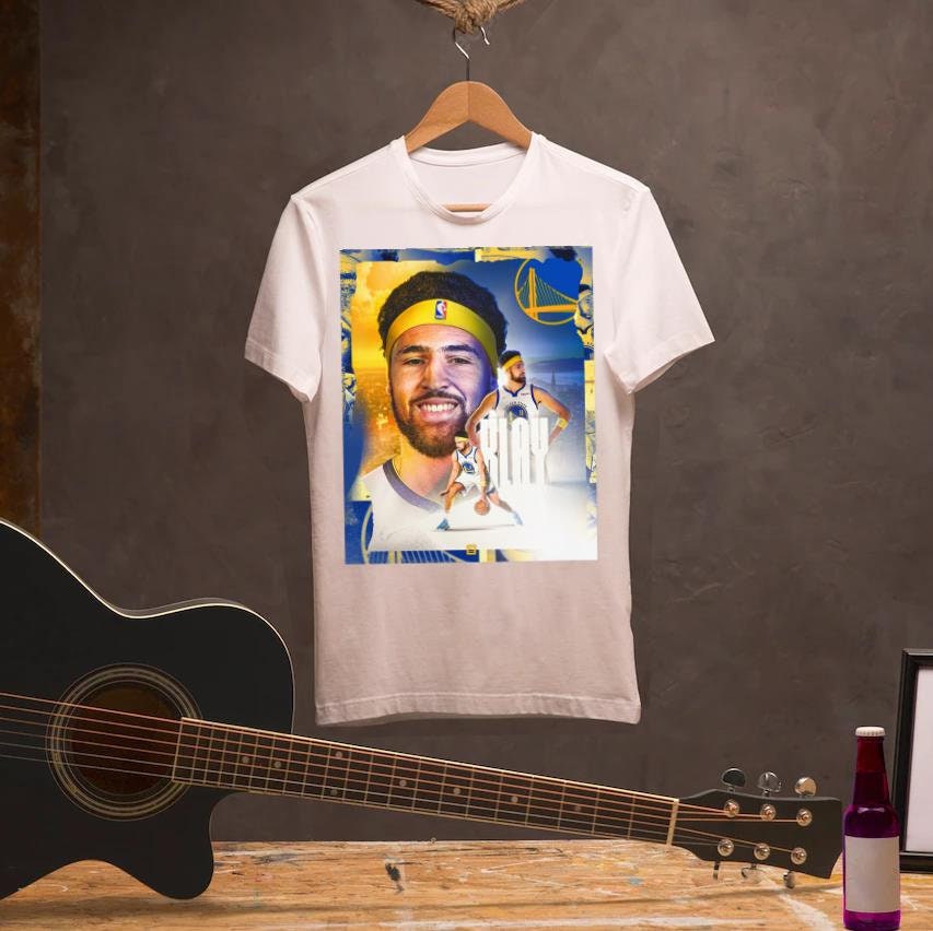 Klay Thompson Basketball Warriors Nba Steph Curry Golden State Art T-Shirt Klay Thompson Basketball Warriors Nba Steph Curry Golden State Art T-Shirt