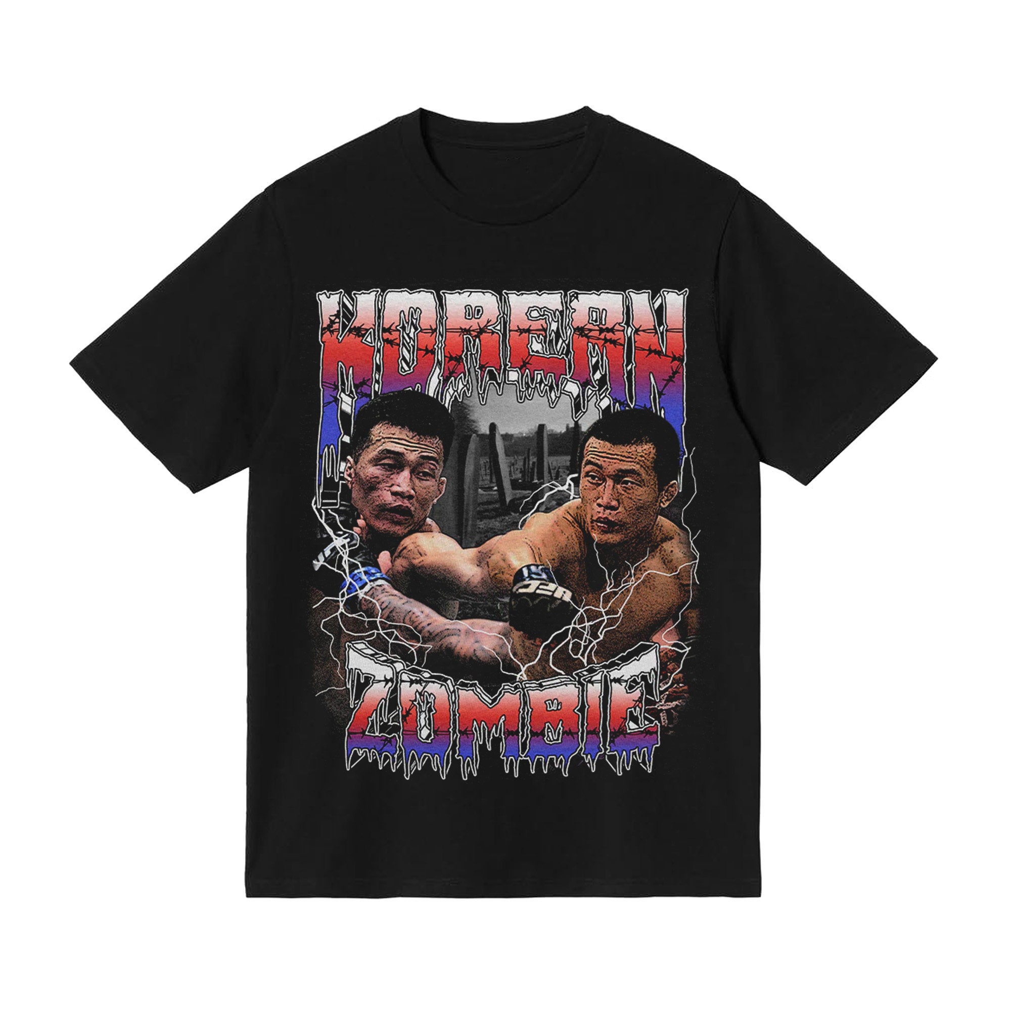 Korean Zombie Vintage Bootleg 90s Style Unisex T-Shirt Korean Zombie Vintage Bootleg 90s Style Unisex T-Shirt