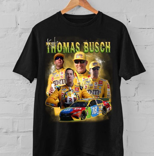 Kyle Busch 18 Champion Motorsport Auto Chevy Car Nascar Racing Formula 1 F1 Shirt