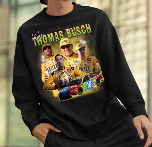 Kyle Busch 18 Champion Motorsport Auto Chevy Car Nascar Racing Formula 1 F1 Shirt