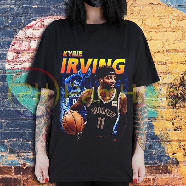 Kyrie Irving Brooklyn Nets 90s Retro Vintage Unisex T-Shirt Kyrie Irving Brooklyn Nets 90s Retro Vintage Unisex T-Shirt