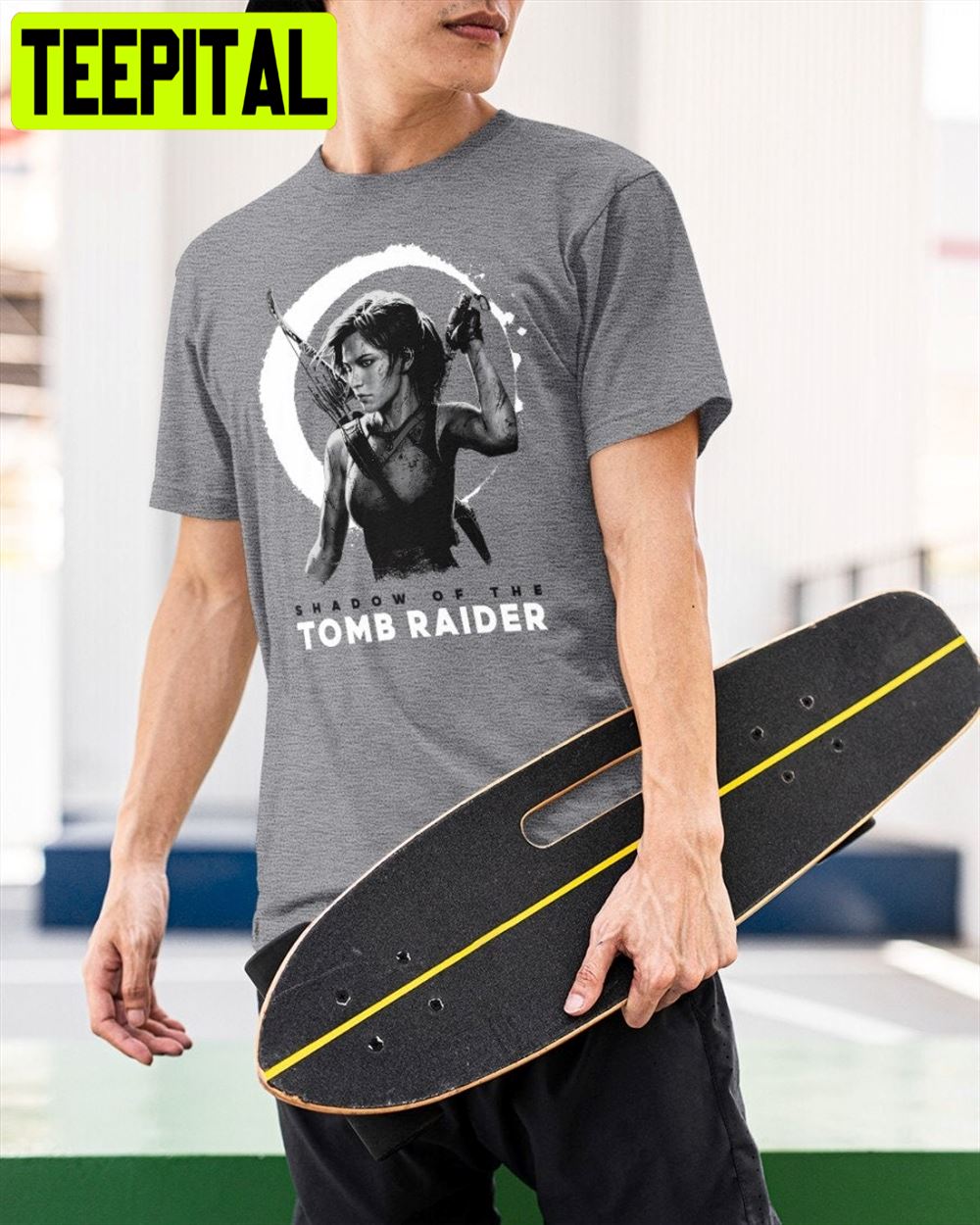 Lara Croft Shadow Of The Tomb Raider Unisex T-Shirt Lara Croft Shadow Of The Tomb Raider Unisex T-Shirt