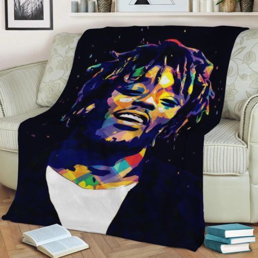 Lil Uzi Vert Best Seller Fleece Blanket Throw Blanket Gift Lil Uzi Vert Best Seller Fleece Blanket Throw Blanket Gift