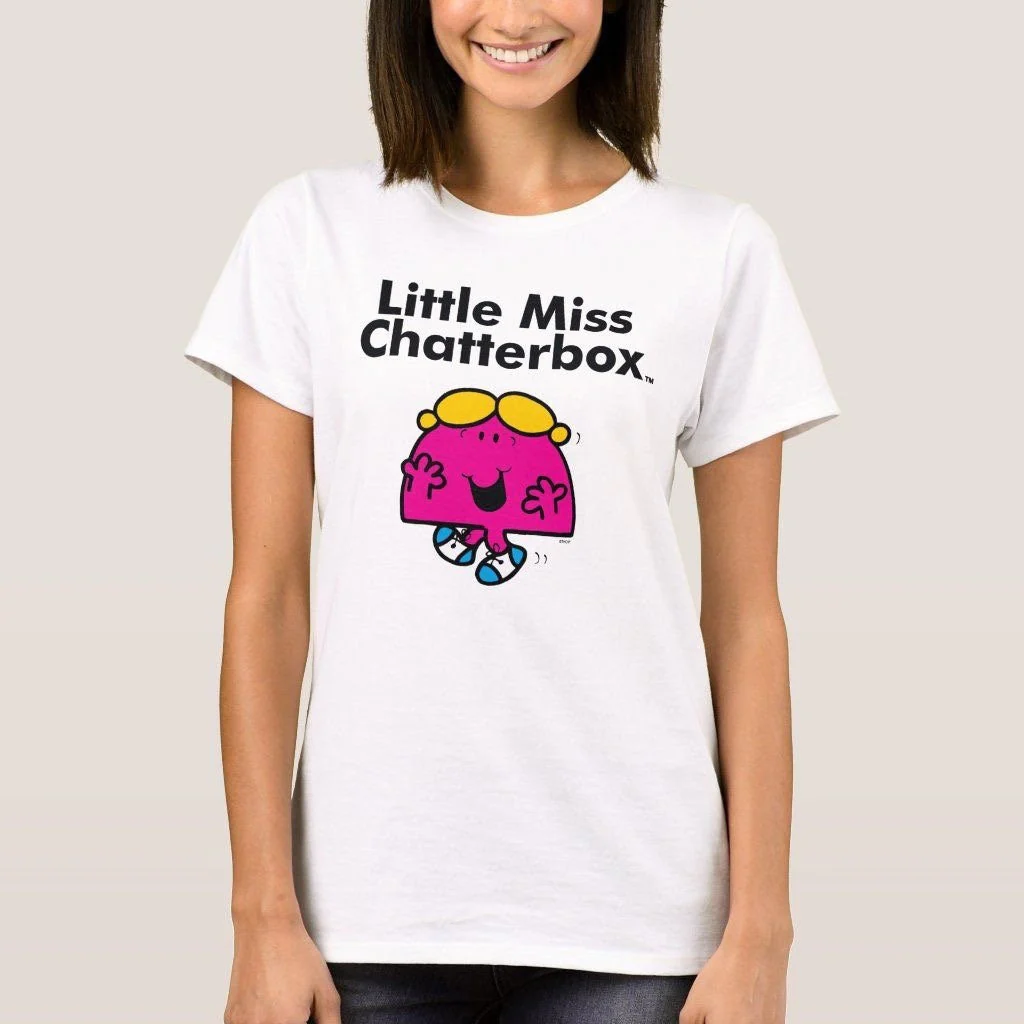 Little Miss Chatterbox Unisex T-Shirt Little Miss Chatterbox Unisex T-Shirt