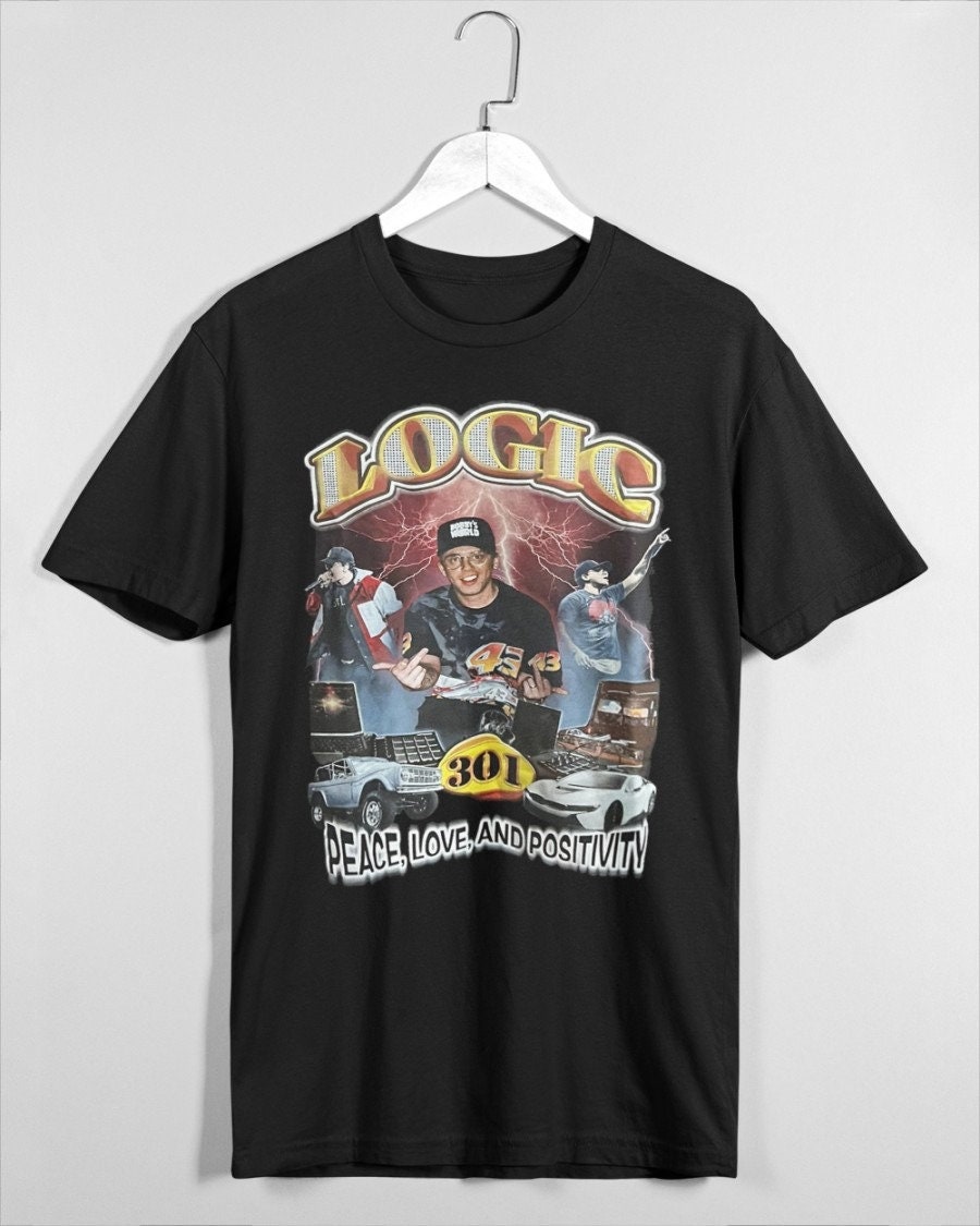Logic Peace Love And Positivity Vinyl Days Peace Love And Positivity Unisex T-Shirt Logic Peace Love And Positivity Vinyl Days Peace Love And Positivity Unisex T-Shirt