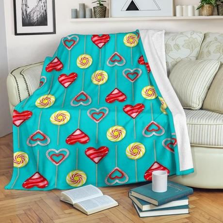 Lollipop Bestseller Fleece Blanket Throw Blanket Gift Lollipop Bestseller Fleece Blanket Throw Blanket Gift