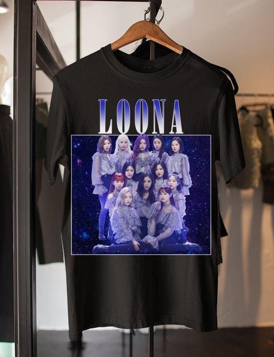 Loona Loonajinsoul Choerry Chuu Yeojin Heejin Hyunjin Haseul Vivi Olivia Hye T-Shirt Loona Loonajinsoul Choerry Chuu Yeojin Heejin Hyunjin Haseul Vivi Olivia Hye T-Shirt