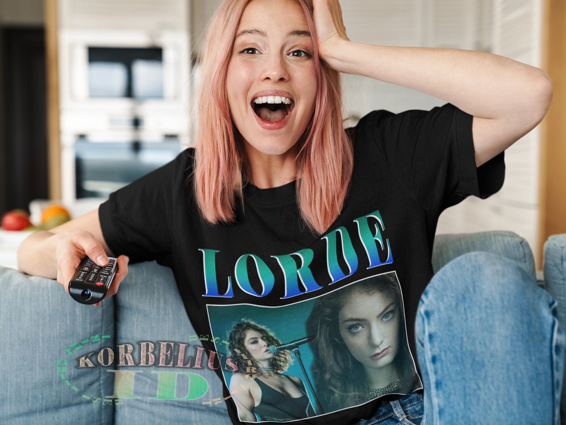 Lorde 90s Concert Royle Retro Portrait Unisex T-Shirt Lorde 90s Concert Royle Retro Portrait Unisex T-Shirt